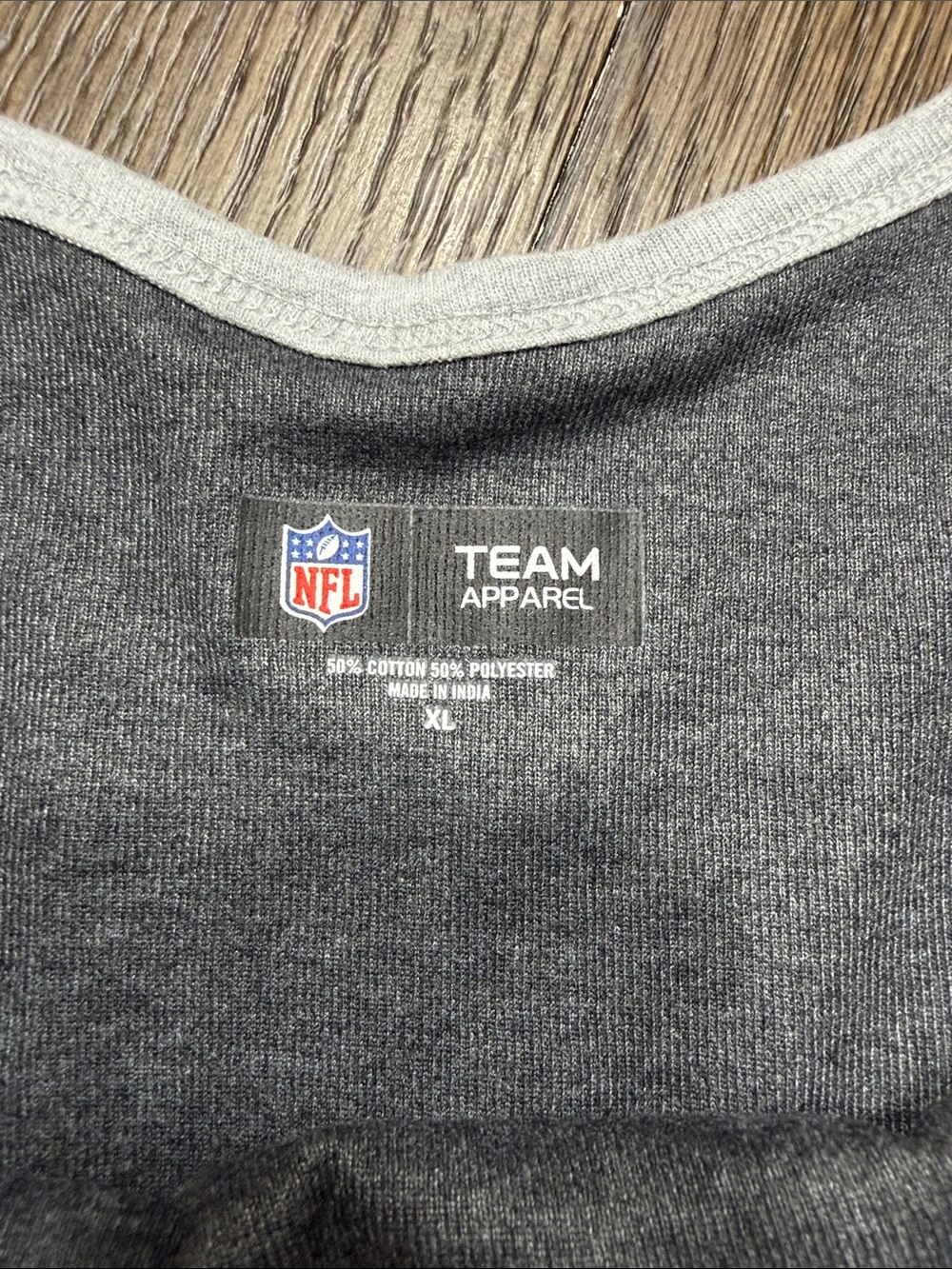 NFL Raiders Tank Top - Black/Grey, X-Large - Picture 2 of 4
